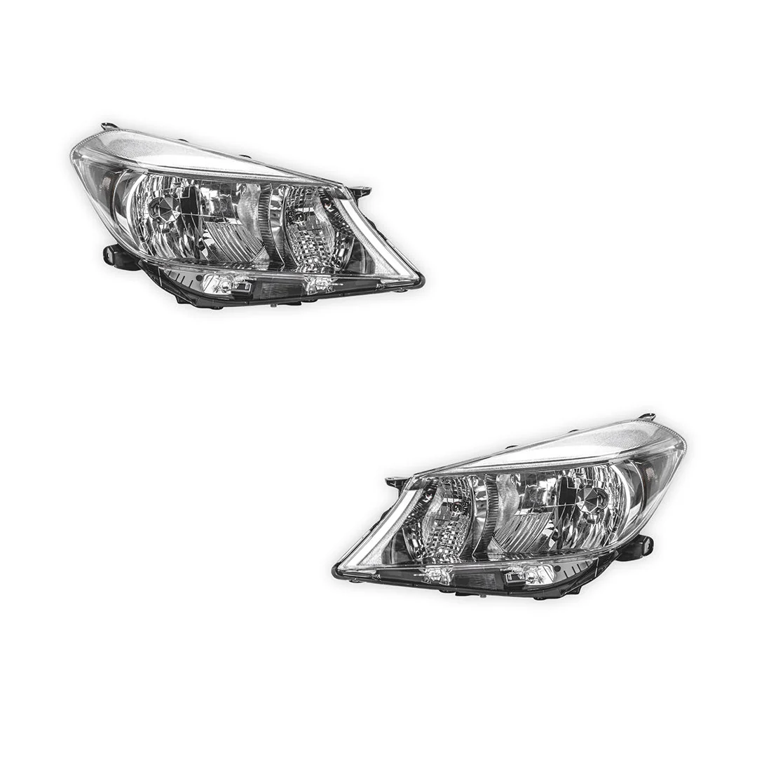 Toyota Yaris XP130 / NCP130 Hatch (2011 - 2014) Headlights LH + RH - Image 2