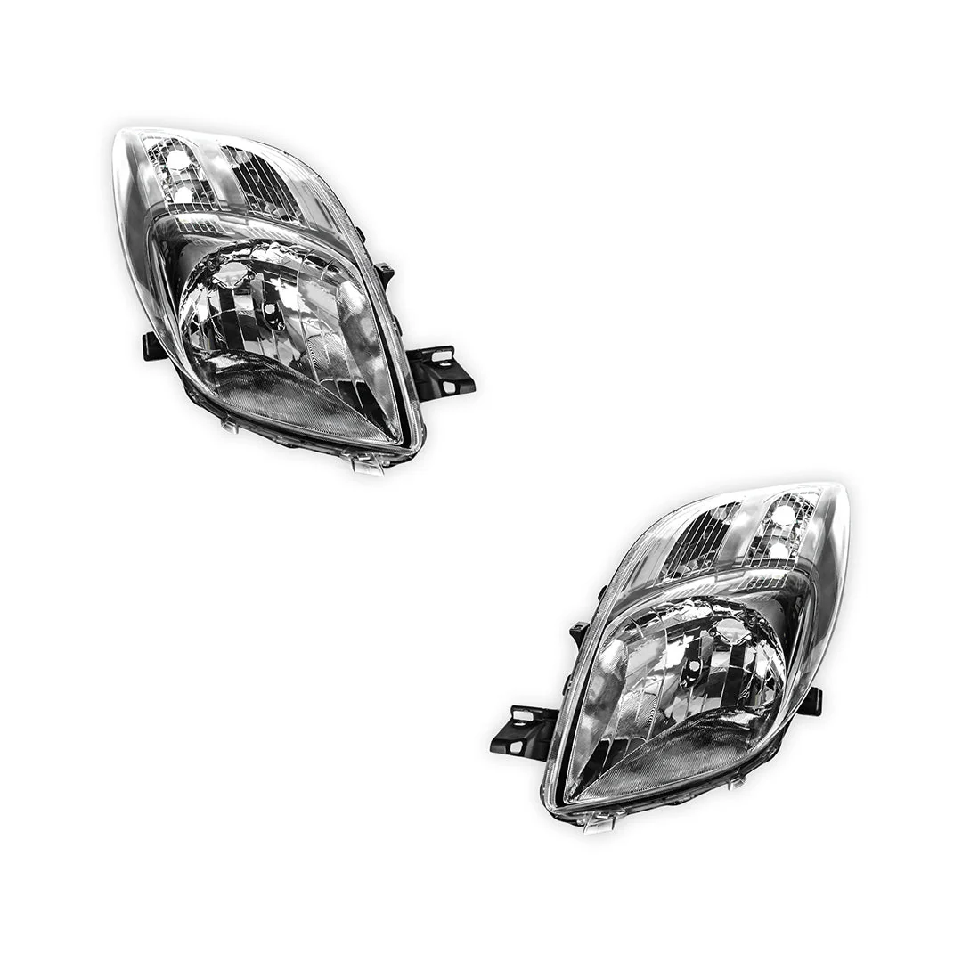Toyota Yaris XP90 / NCP90 Hatch (2008 - 2011) OEM Style Headlights LH + RH - Image 2