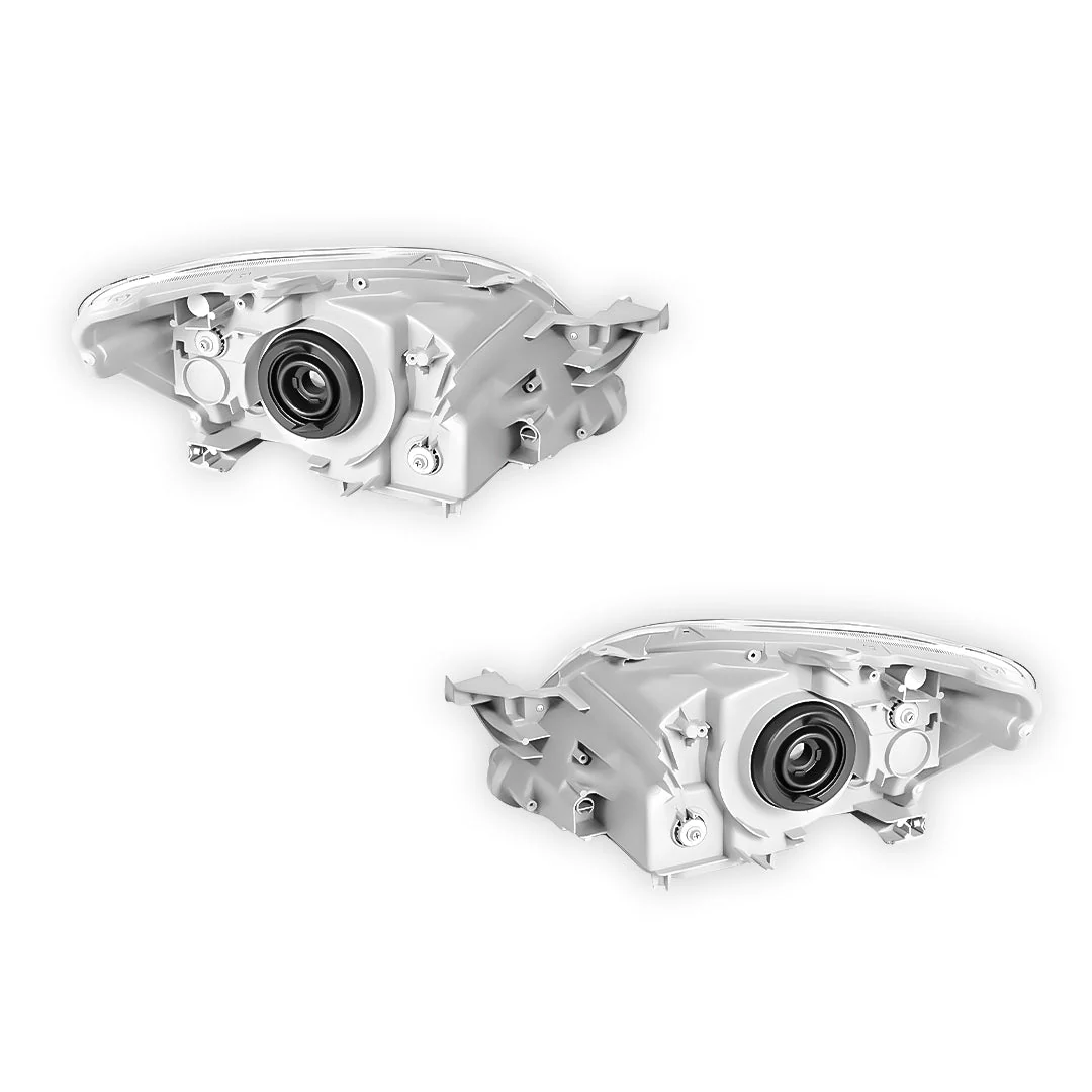 Toyota Yaris XP90 / XP130 (2006 - 2016) Headlights LH + RH - Image 3