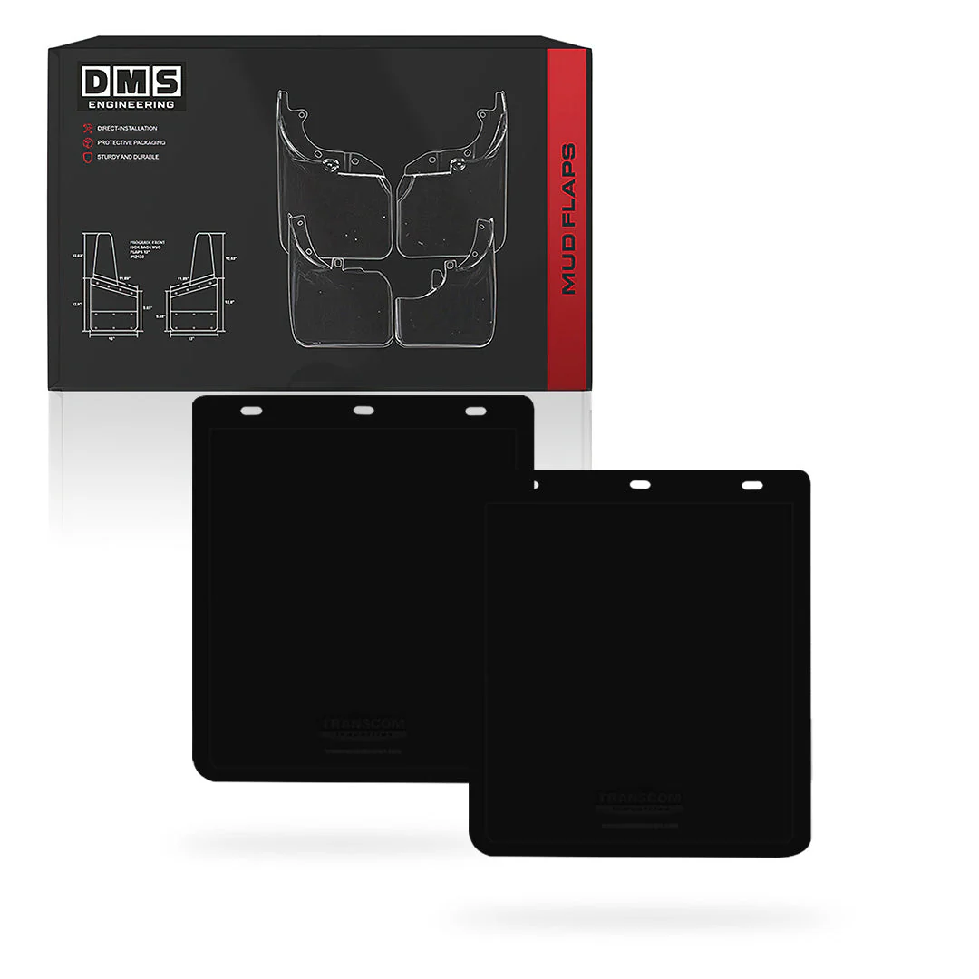 Universal Heavy Duty Trailer & Ute Black Mud Flaps - Image 6