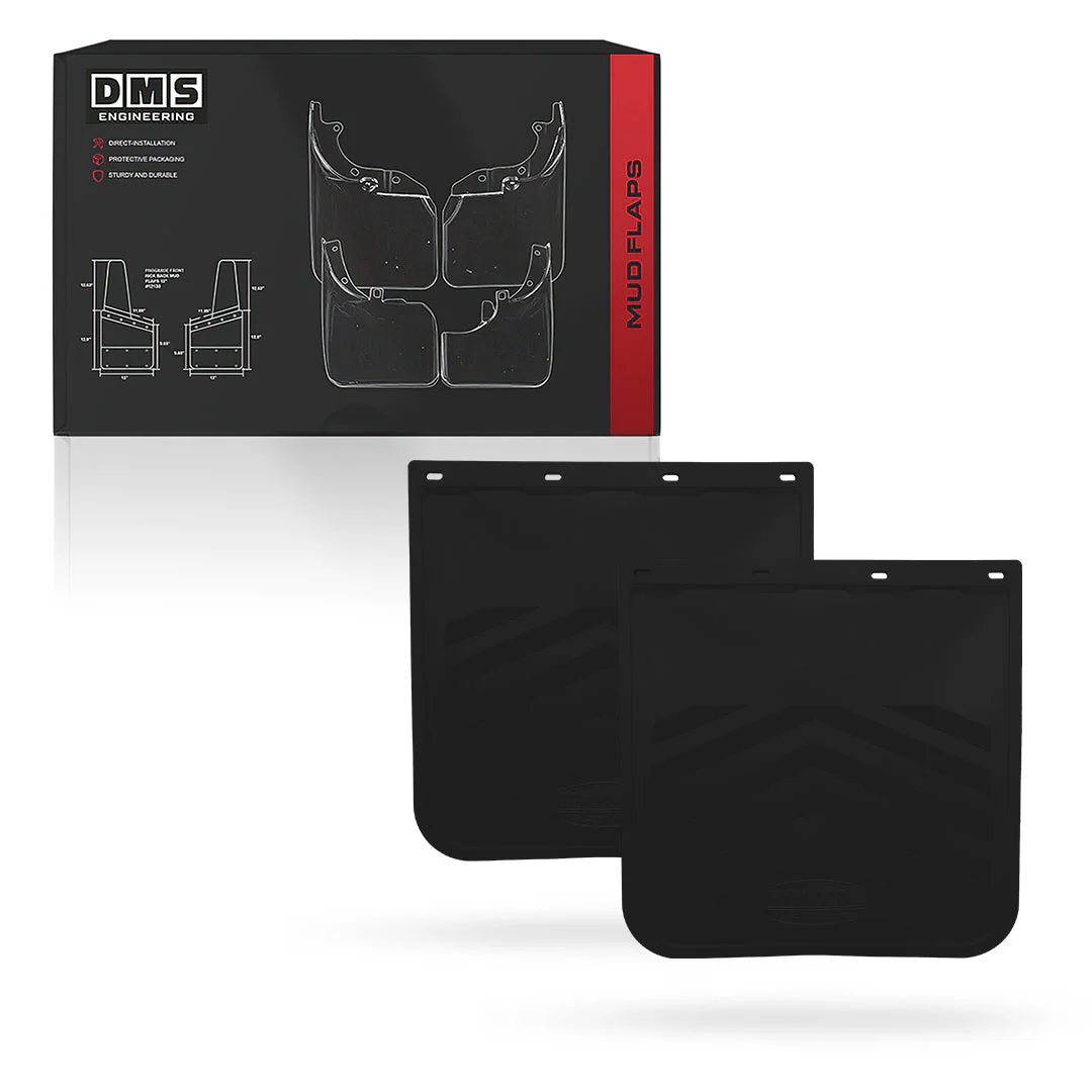 Universal Heavy Duty Truck Black Mud Flaps - Image 5