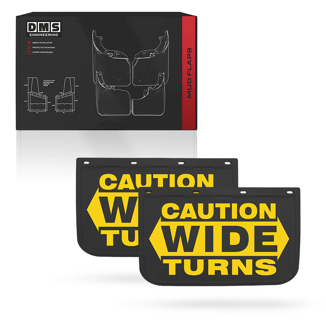 Universal Heavy Duty Truck Wide Turns Mud Flaps - Image 2