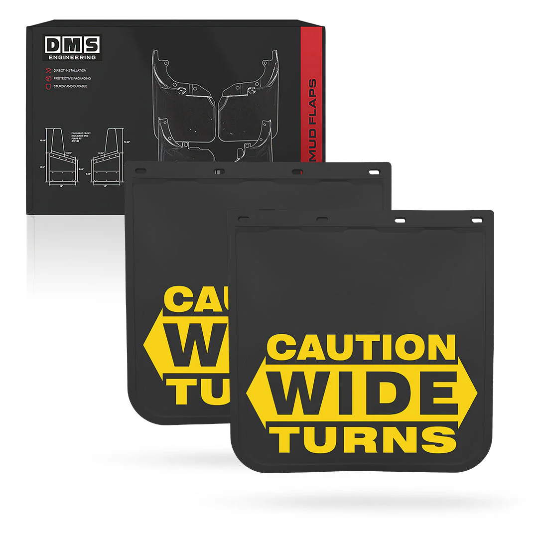 Universal Heavy Duty Truck Wide Turns Mud Flaps - Image 3