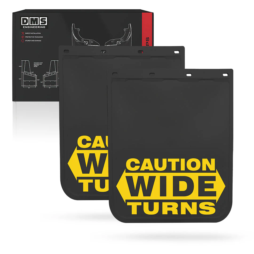 Universal Heavy Duty Truck Wide Turns Mud Flaps - Image 4