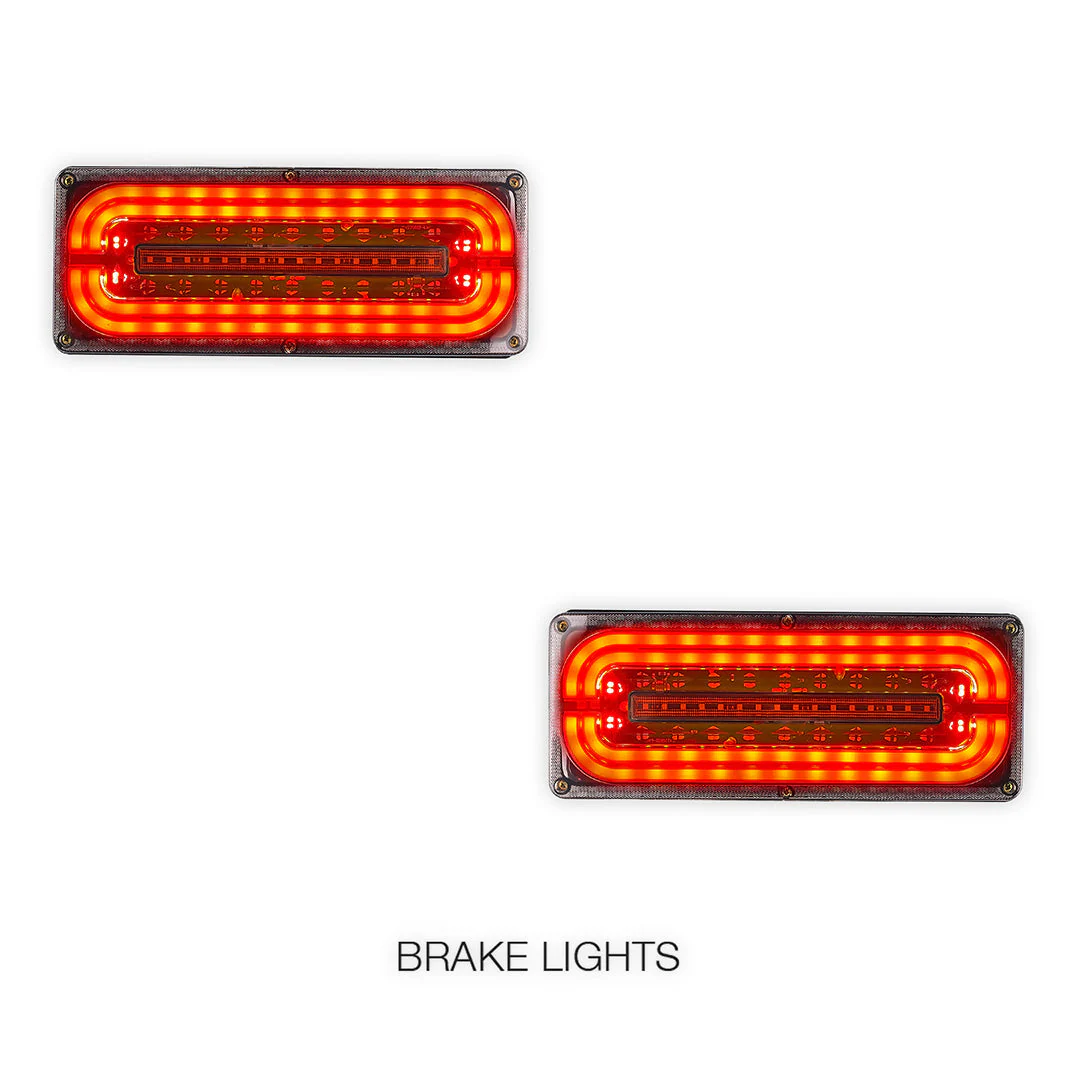 Universal Sequential LED Tail Lights for Utes / Trucks / Trailers / Caravans LH + RH - Image 2