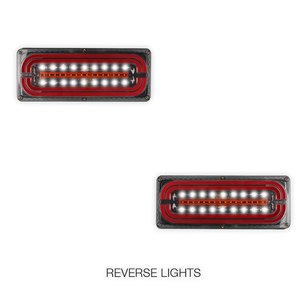 Universal Sequential LED Tail Lights for Utes / Trucks / Trailers / Caravans LH + RH - Image 4