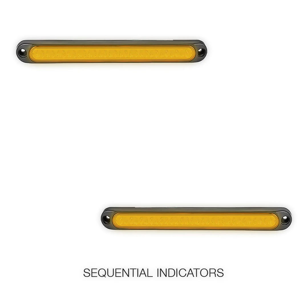 Universal Sequential LED Tail Lights for Utes / Trucks / Trailers LH + RH - Image 3