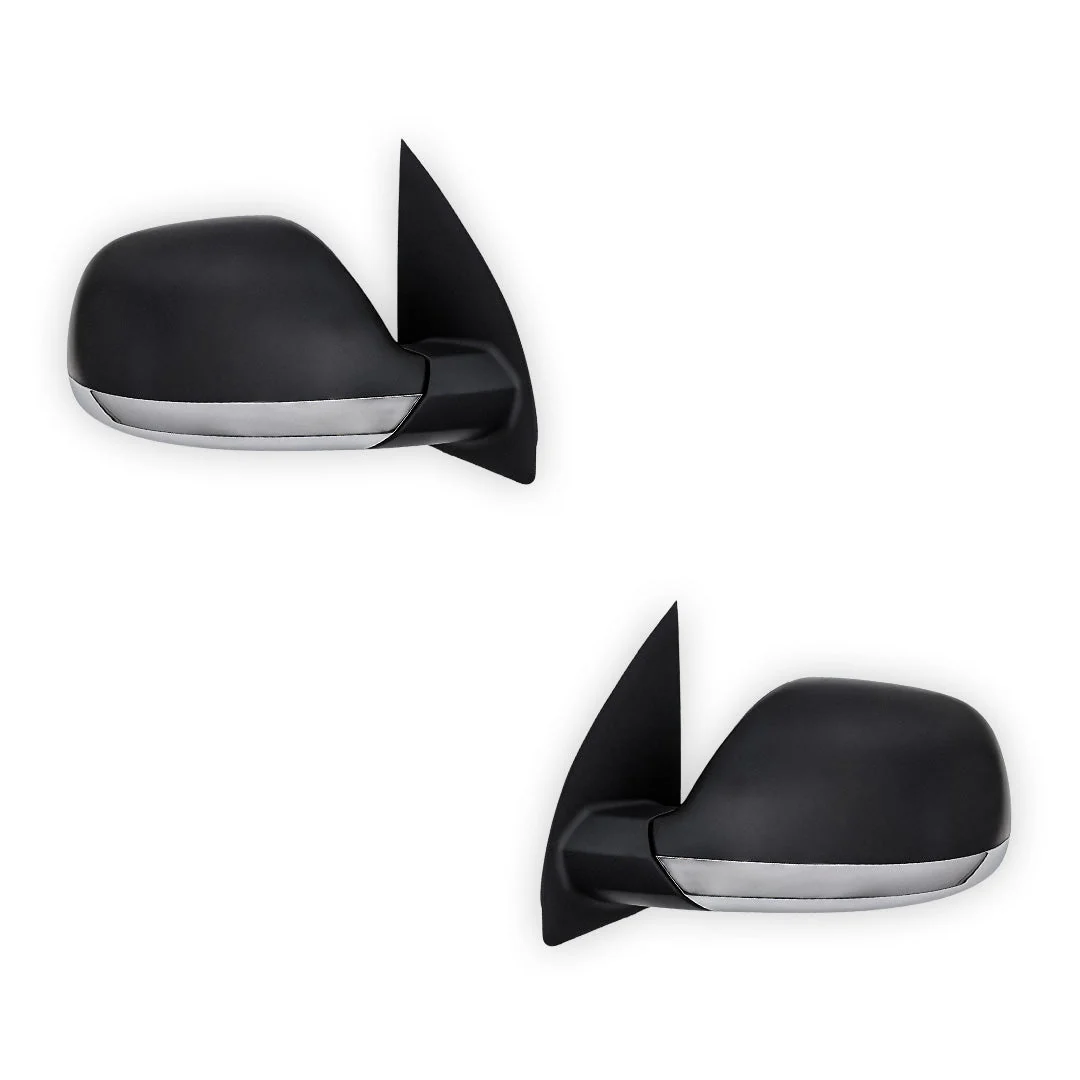 Volkswagen Amarok (2010 - 2013) Electric Door Mirrors (Chrome) - Image 3