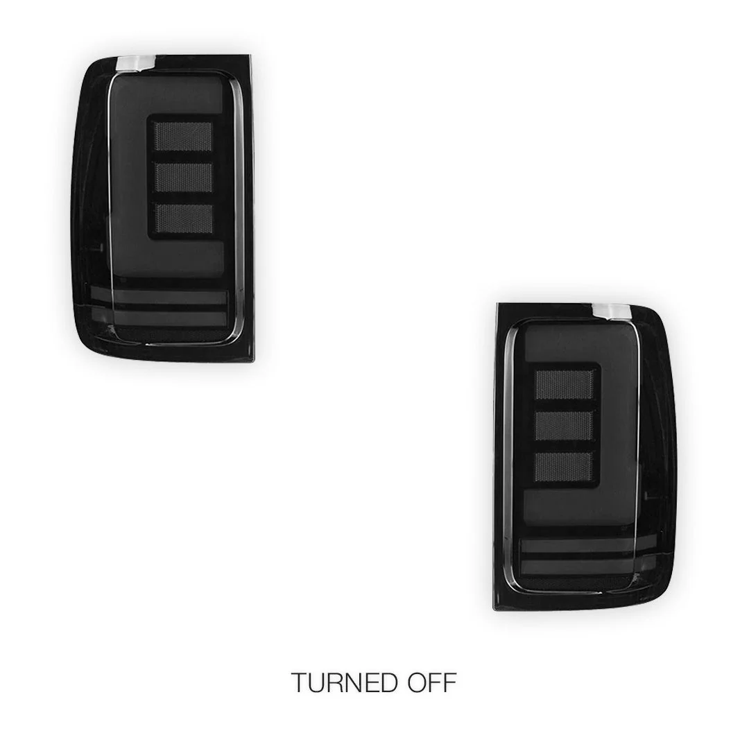 Volkswagen Amarok 2H (2011 - 2022) Sequential Smoked LED Tail Lights LH + RH - Image 6