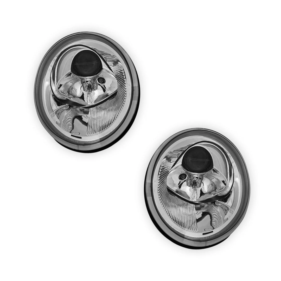 Volkswagen Beetle 9C / 1Y (2000 - 2005) OEM Style Headlights LH + RH - Image 2