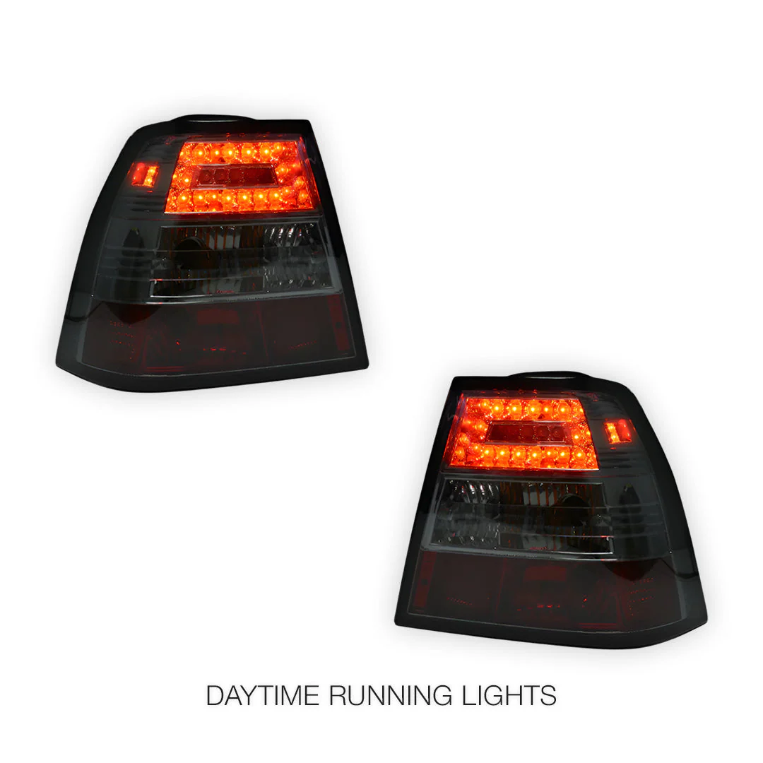 Volkswagen Bora 1J / MK4 (1998 - 2004) Smoked LED Tail Lights LH + RH - Image 2