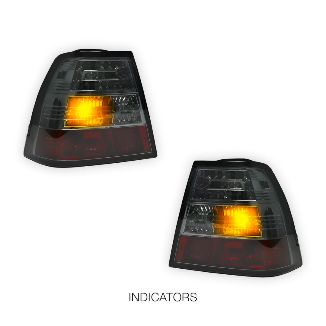 Volkswagen Bora 1J / MK4 (1998 - 2004) Smoked LED Tail Lights LH + RH - Image 4