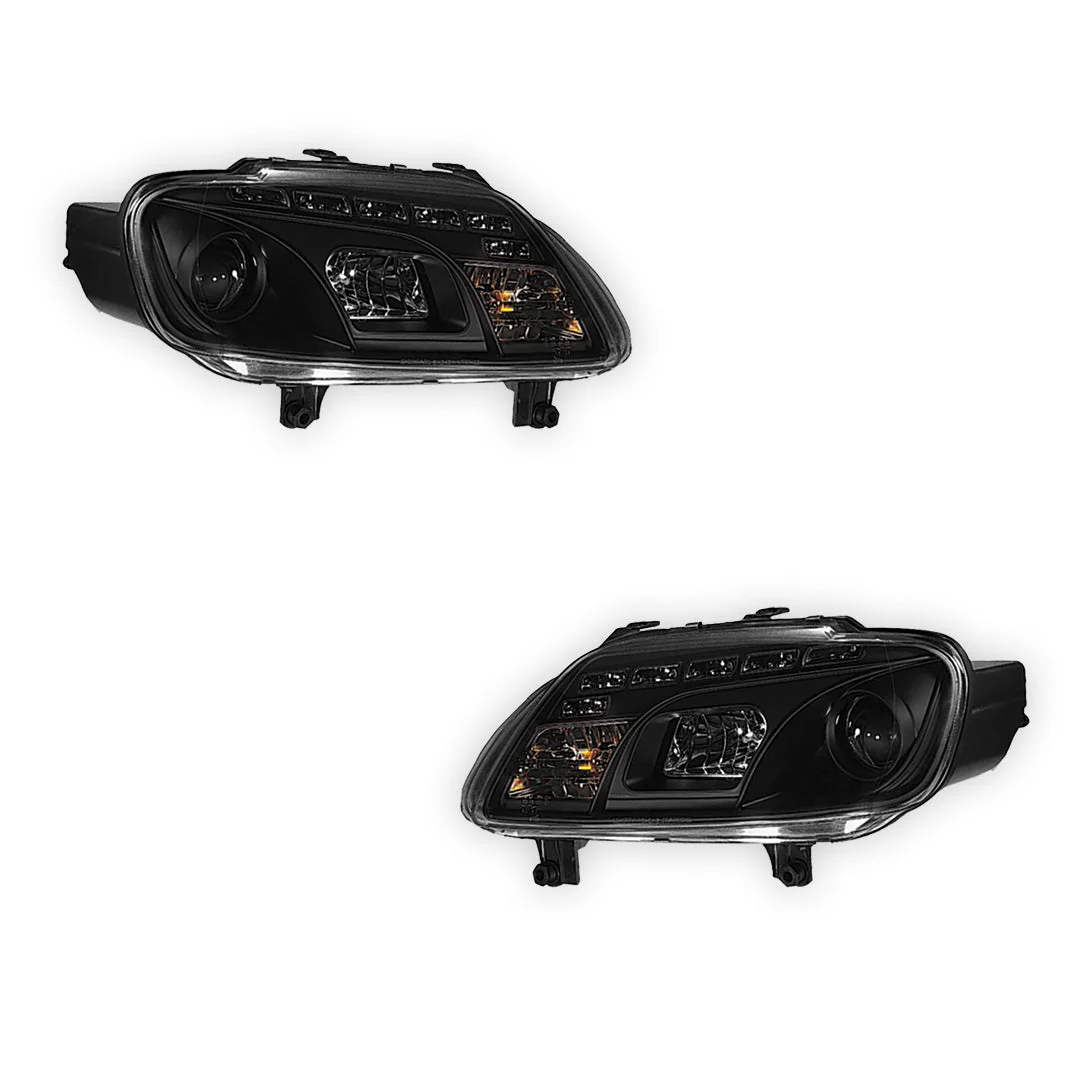 Volkswagen Caddy 2K (2006 - 2010) LED DRL Projector Headlights LH + RH - Image 6