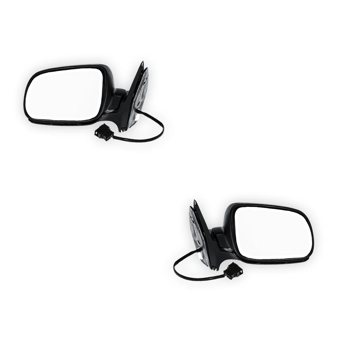 Volkswagen Golf MK4 (1998 - 2004) Heated Electric Door Mirrors (Black) - Image 2