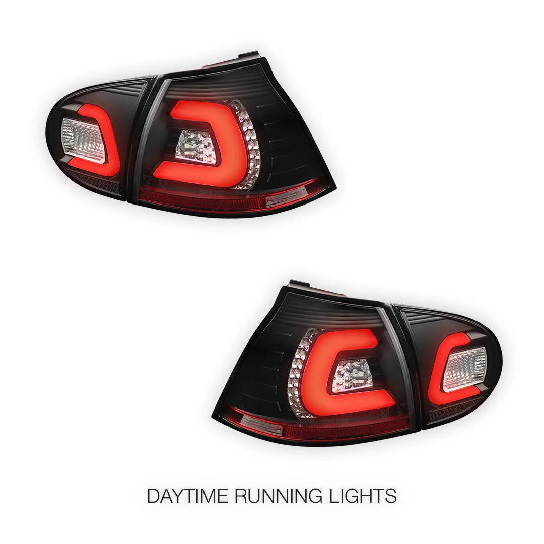 Volkswagen Golf MK5 (2004 - 2009) 3D LED Tail Lights LH + RH - Image 2