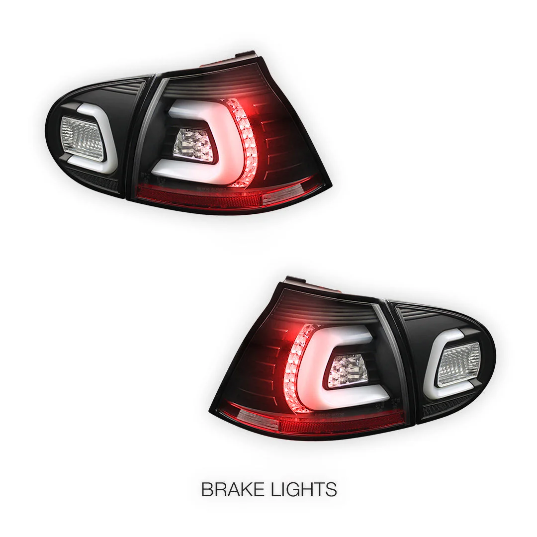 Volkswagen Golf MK5 (2004 - 2009) 3D LED Tail Lights LH + RH - Image 4