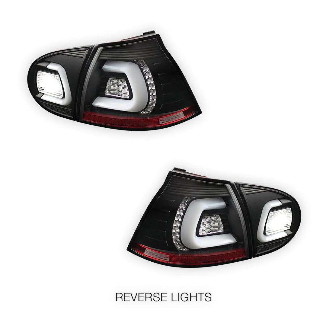 Volkswagen Golf MK5 (2004 - 2009) 3D LED Tail Lights LH + RH - Image 5