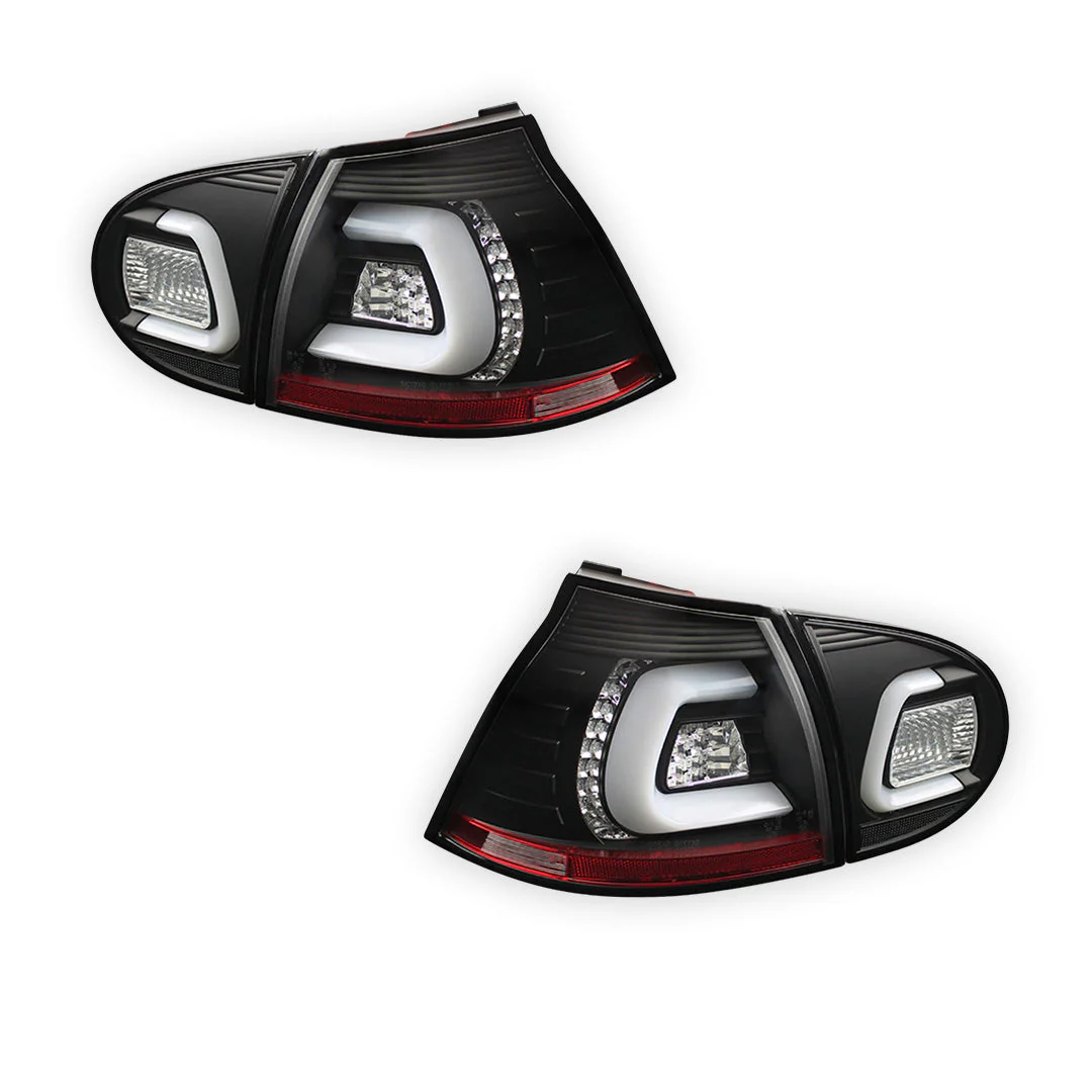 Volkswagen Golf MK5 (2004 - 2009) 3D LED Tail Lights LH + RH - Image 6
