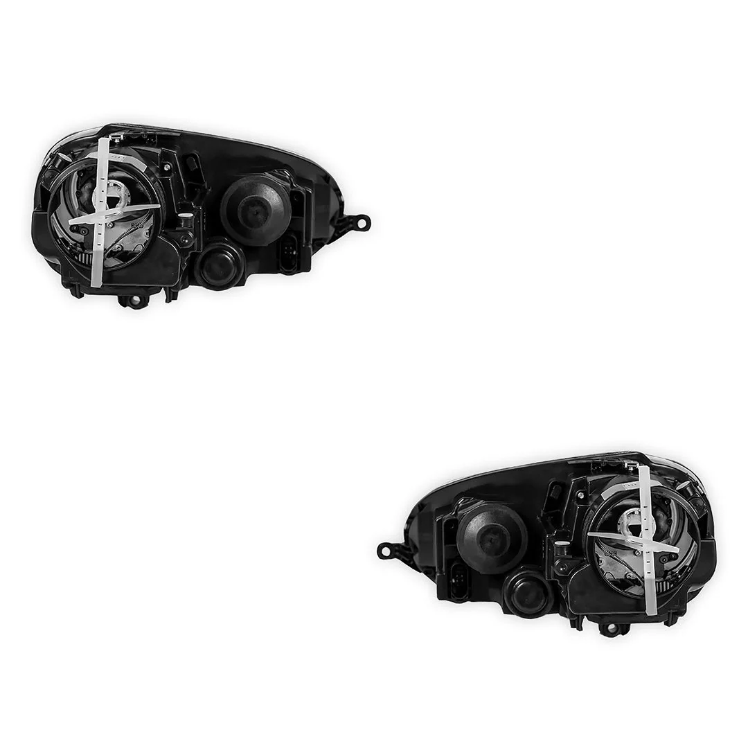 Volkswagen Golf MK5 (2005 - 2009) Grey Xenon HID Headlights LH + RH - Image 3