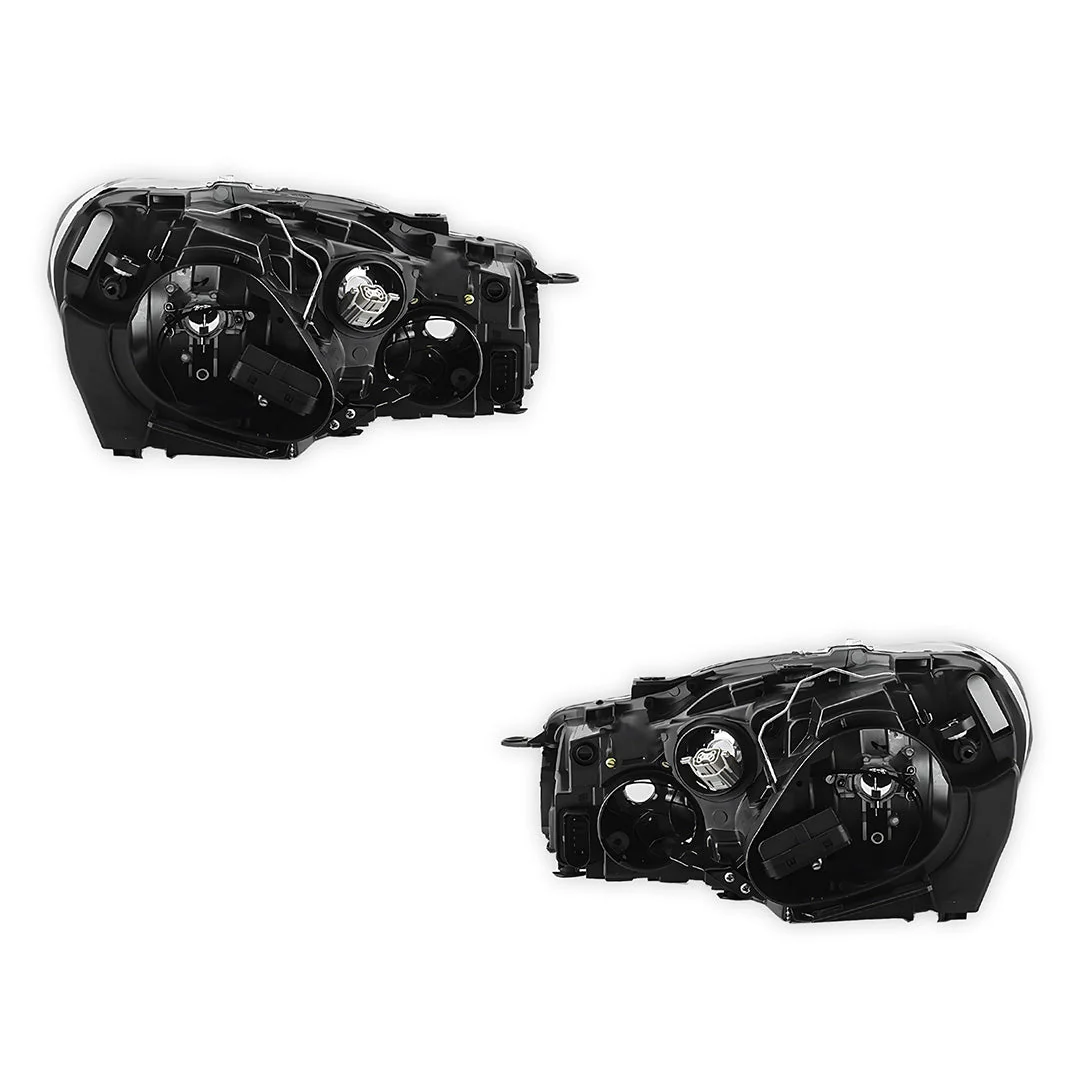 Volkswagen Golf MK6 (2008 - 2013) Black Headlights LH + RH - Image 3
