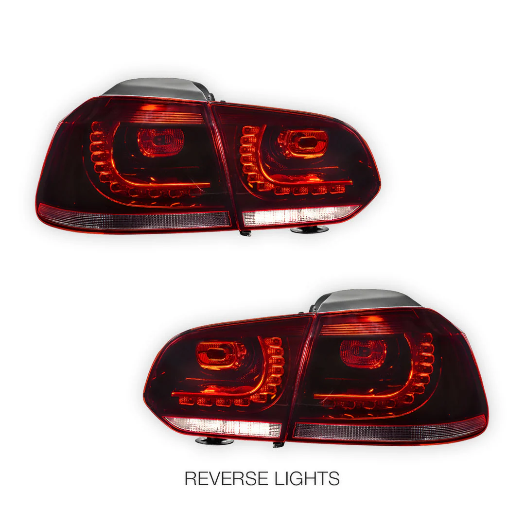 Volkswagen Golf MK6 (2008 - 2013) Update LED Tail Lights LH + RH - Image 5