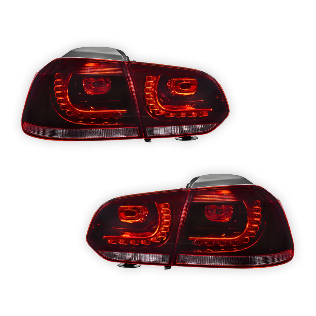 Volkswagen Golf MK6 (2008 - 2013) Update LED Tail Lights LH + RH - Image 6