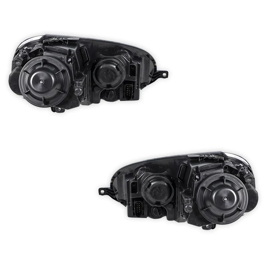 Volkswagen Golf V MK5 (2004 - 2009) Chrome Headlights LH + RH - Image 3