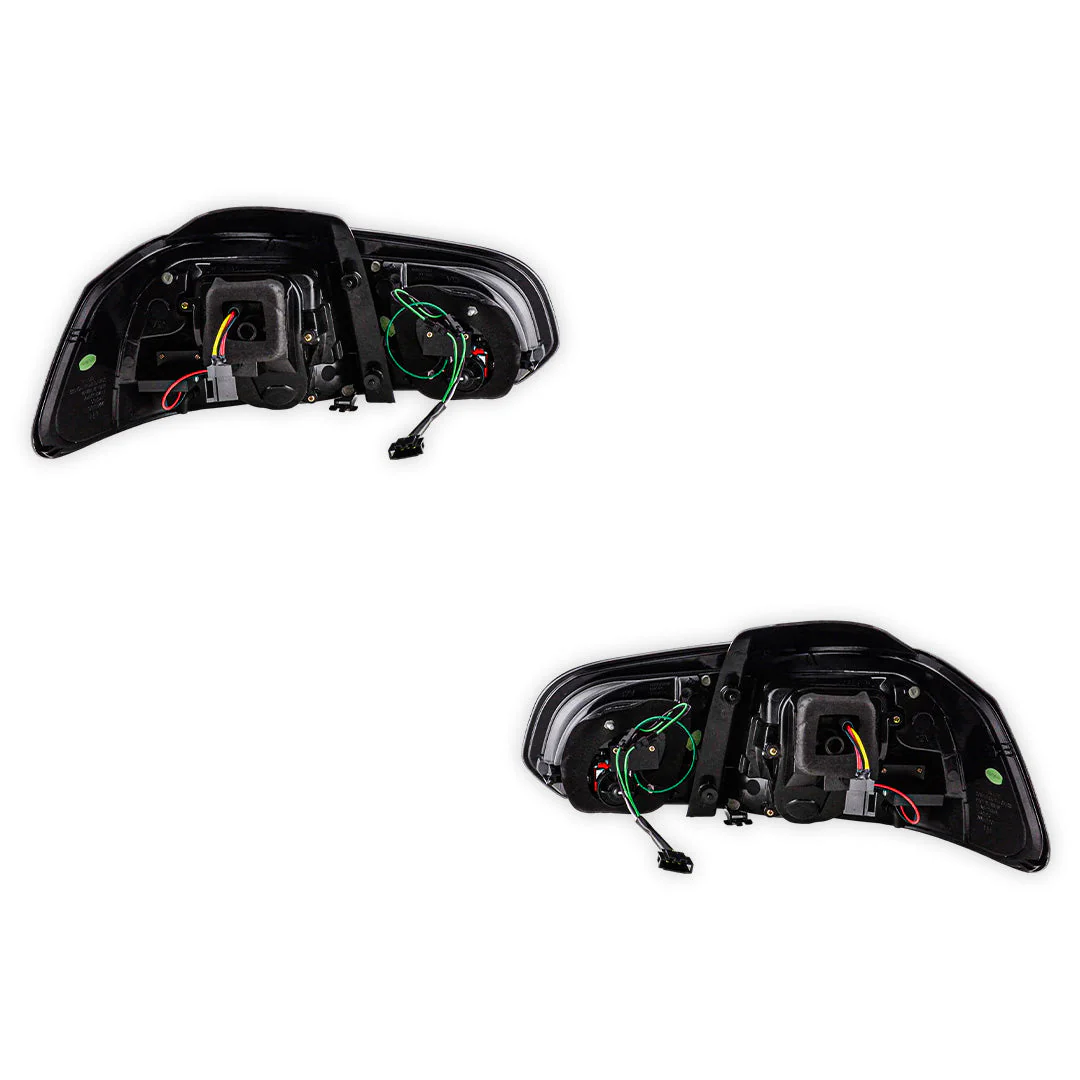 Volkswagen Golf VI MK6 (2008 - 2012) Sequential Black Smoked Tail Lights LH + RH - Image 7