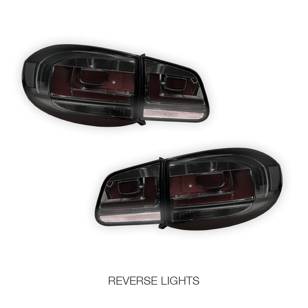 Volkswagen Tiguan N5 (2008 - 2011) Update Style LED 3D Stripe Bar Tail Lights LH + RH - Image 11
