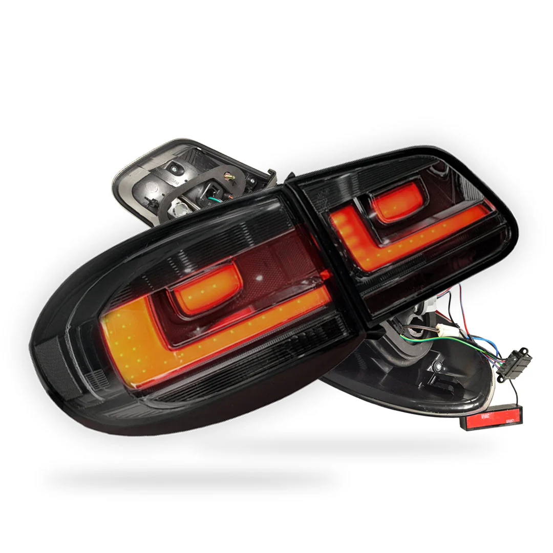 Volkswagen Tiguan N5 (2008 - 2011) Update Style LED 3D Stripe Bar Tail Lights LH + RH - Image 7