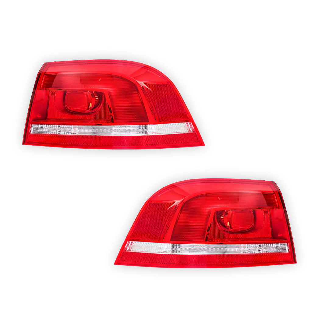 Volkswagen Passat B6 3C / B6 CC / B7 3C (2010 - 2014) OEM Style Non LED Tail Lights LH + RH - Image 2