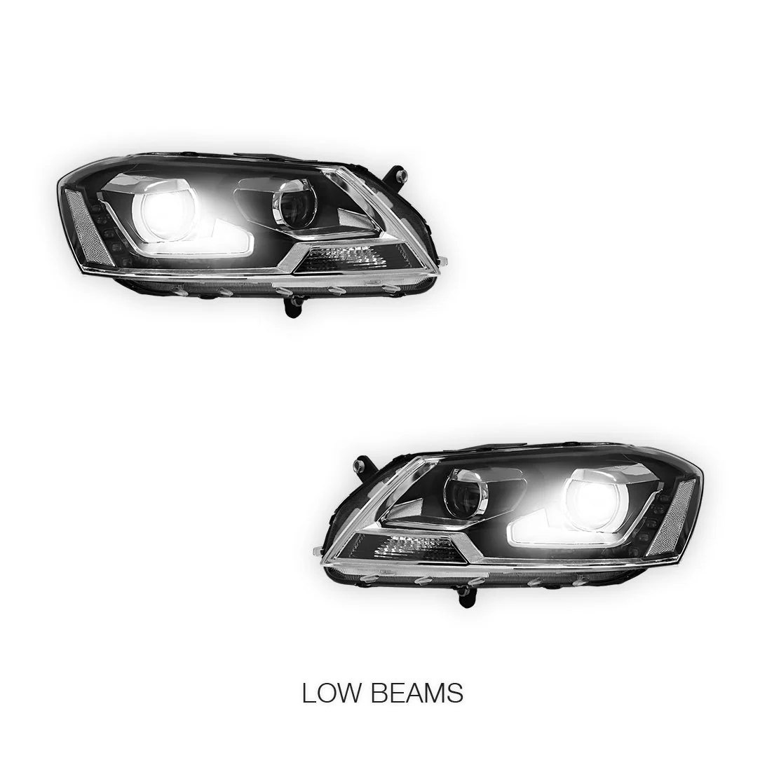 Volkswagen Passat B7 3C (2011- 2015) LED DRL Projector Headlights LH + RH - Image 4