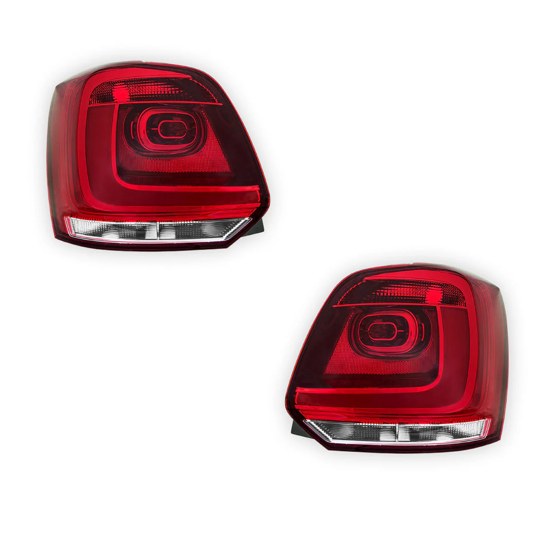 Volkswagen Polo 6R (2010 - 2014) 3D LED Stripe Bar Tail Lights LH + RH - Image 6