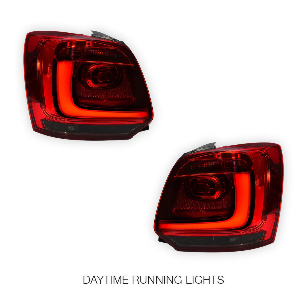 Volkswagen Polo 6R (2010 - 2014) 3D LED Stripe Bar Tail Lights LH + RH - Image 8