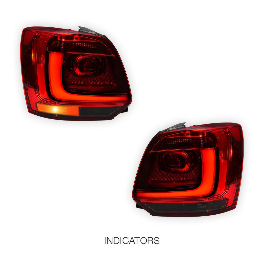 Volkswagen Polo 6R (2010 - 2014) 3D LED Stripe Bar Tail Lights LH + RH - Image 9