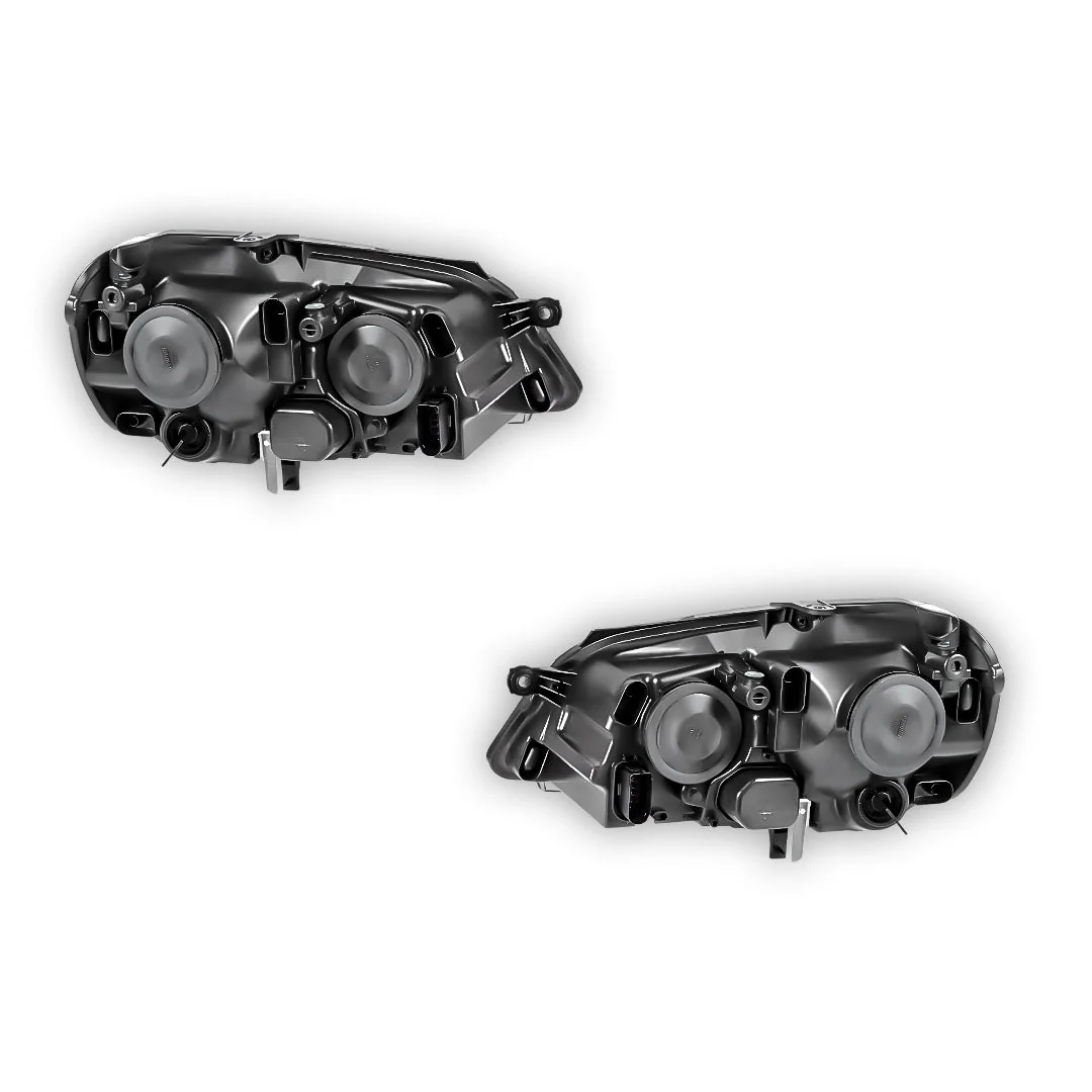 Volkswagen Polo 9N / 6R (2005 - 2010) Headlights LH + RH - Image 3