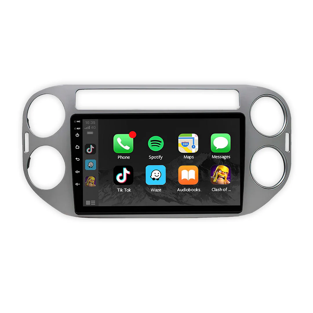 Volkswagen Tiguan 5N (2008 - 2017) 9" 13.3" Wireless Android 15 Head Unit for Apple CarPlay / Android Auto - Image 3