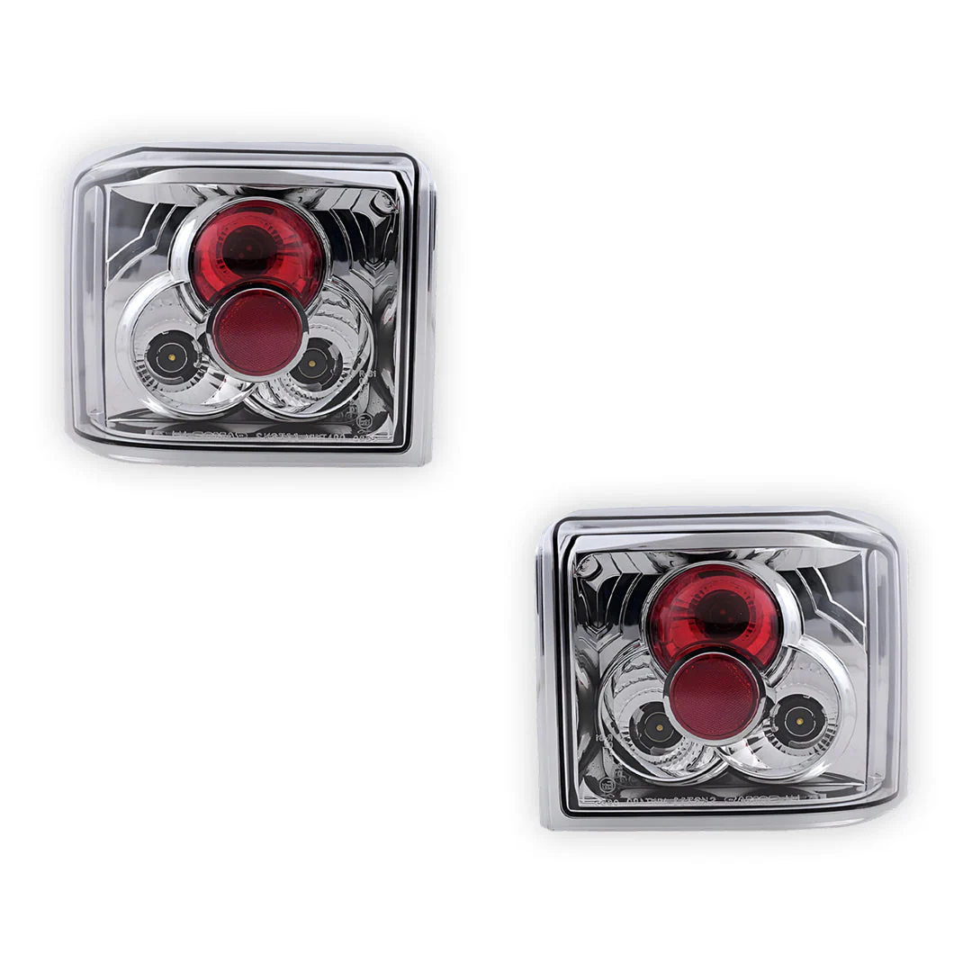 Volkswagen Transporter T4 (1993 - 2004) Crystal Clear Altezza Halogen Tail Lights LH + RH - Image 6