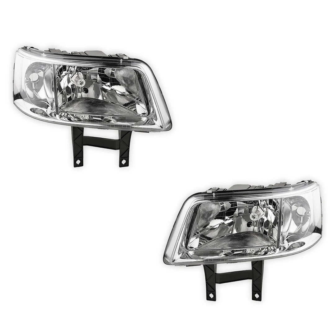 Volkswagen Transporter T5 (2004 - 2009) OEM Style Headlights LH + RH - Image 2