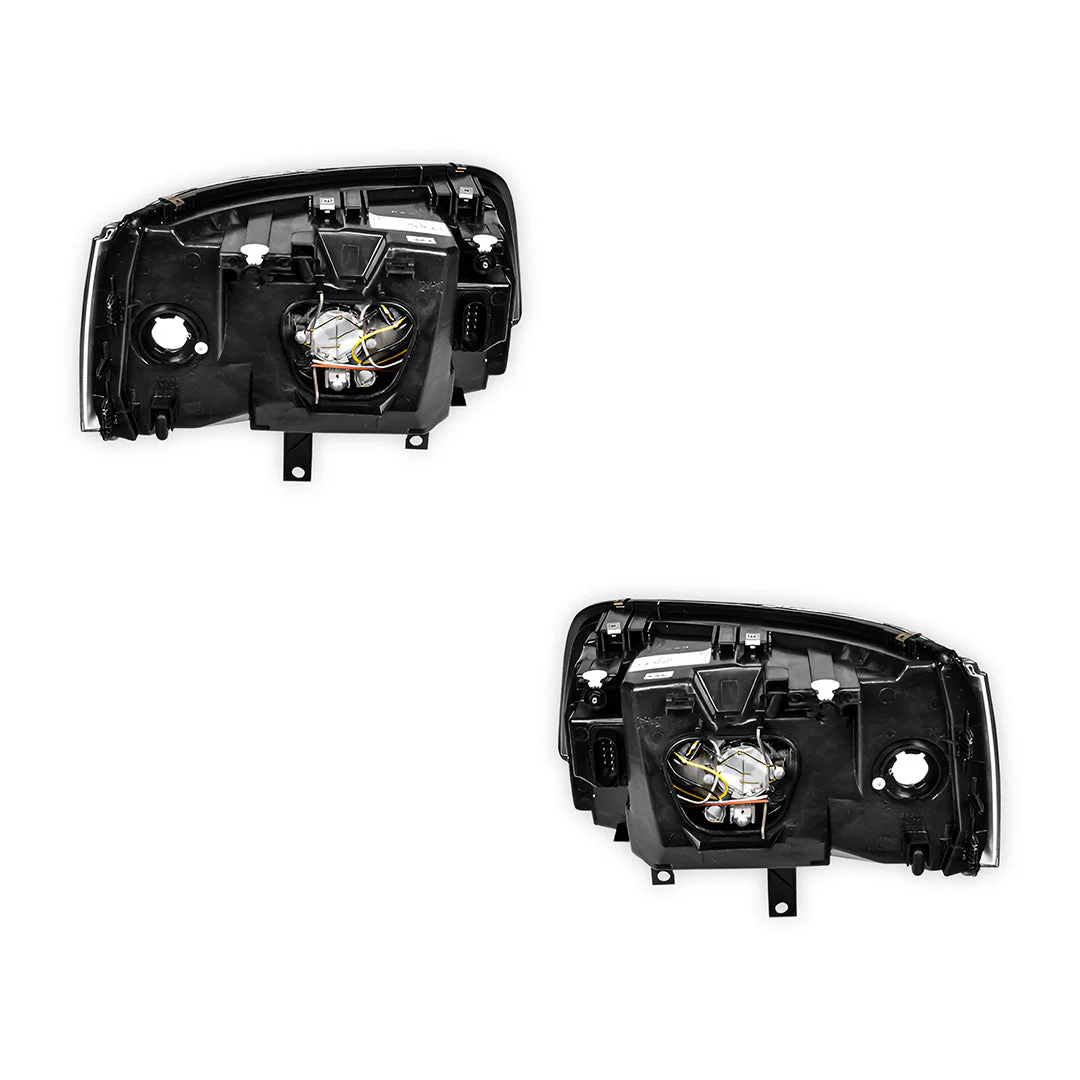 Volkswagen Transporter T5 (2004 - 2009) OEM Style Headlights LH + RH - Image 3