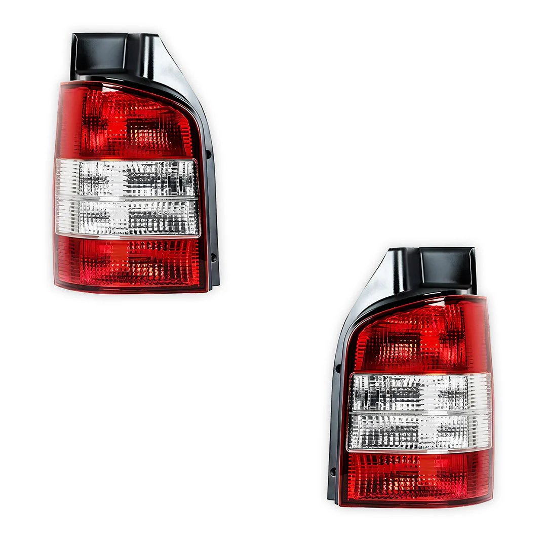 Volkswagen Transporter T5 (2004 - 2015) Barn Door OEM Style Tail Lights LH + RH - Image 2