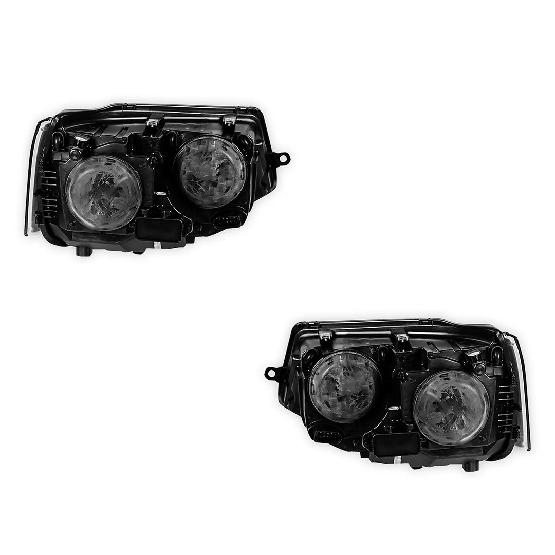 Volkswagen Transporter T5 Series 2 (2009 - 2015) H4 OEM Style Headlights LH + RH - Image 3